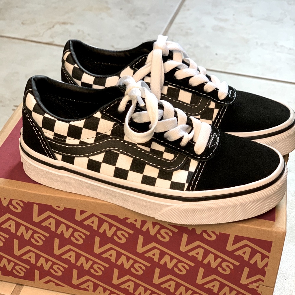 Vans Ward Checkered Black/ White Shoes